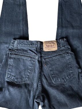 Levi's Indigo Straight-Leg High-Rise Jeans